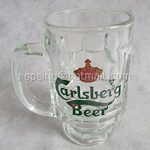 แก้วเบียร์ Carlsberg Beer แบบ mug มีหูจับ