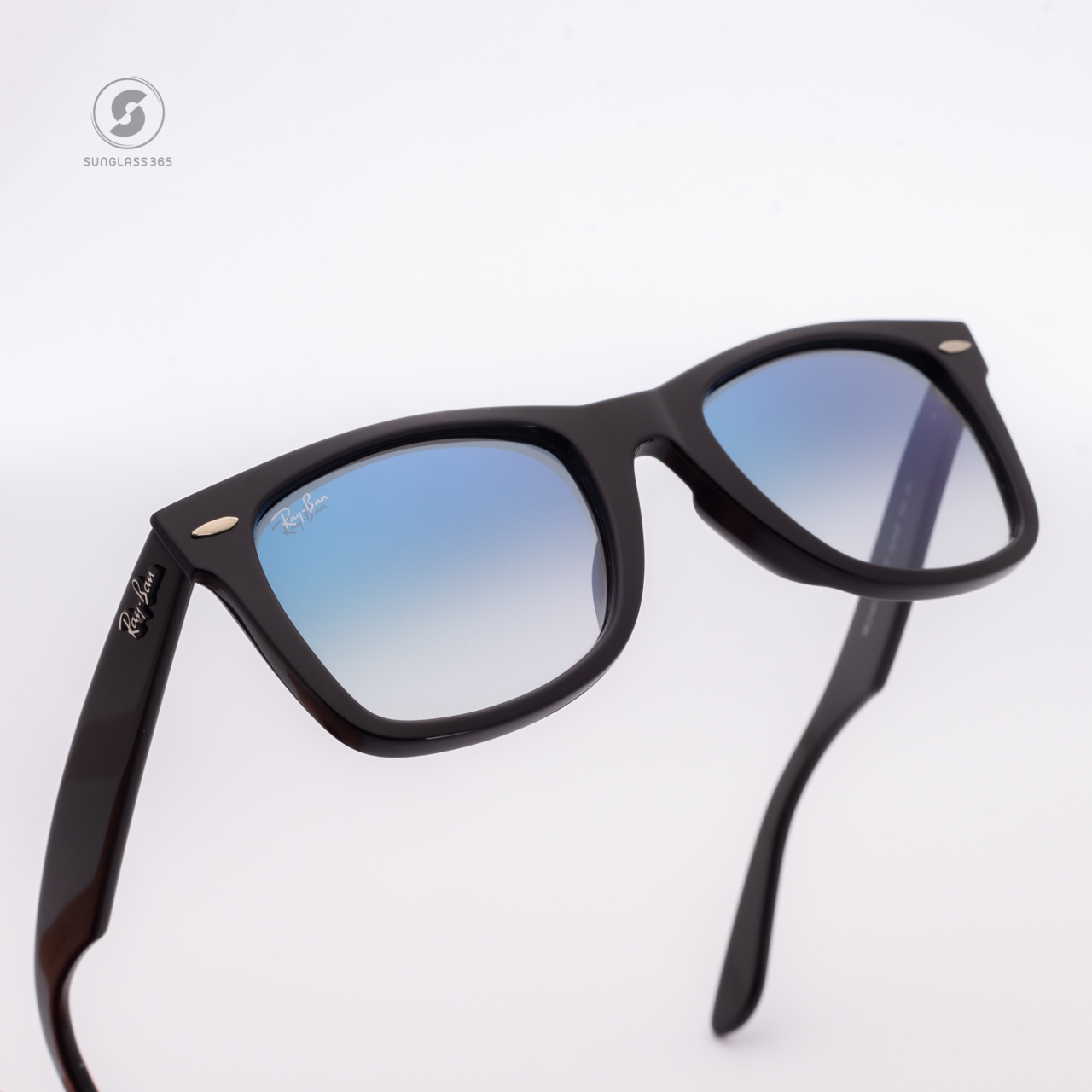Ray Ban Wayfarer RB2140F 901/3F Black Blue
