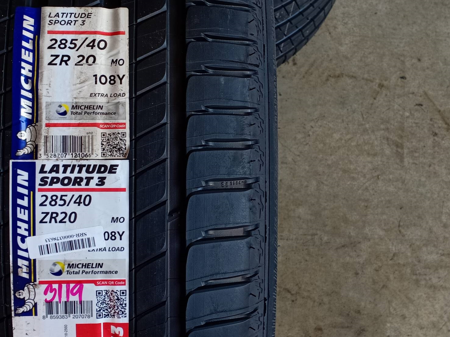MICHELIN LATITUDE SPORT3 285/40-20 ราคาพิเศษ