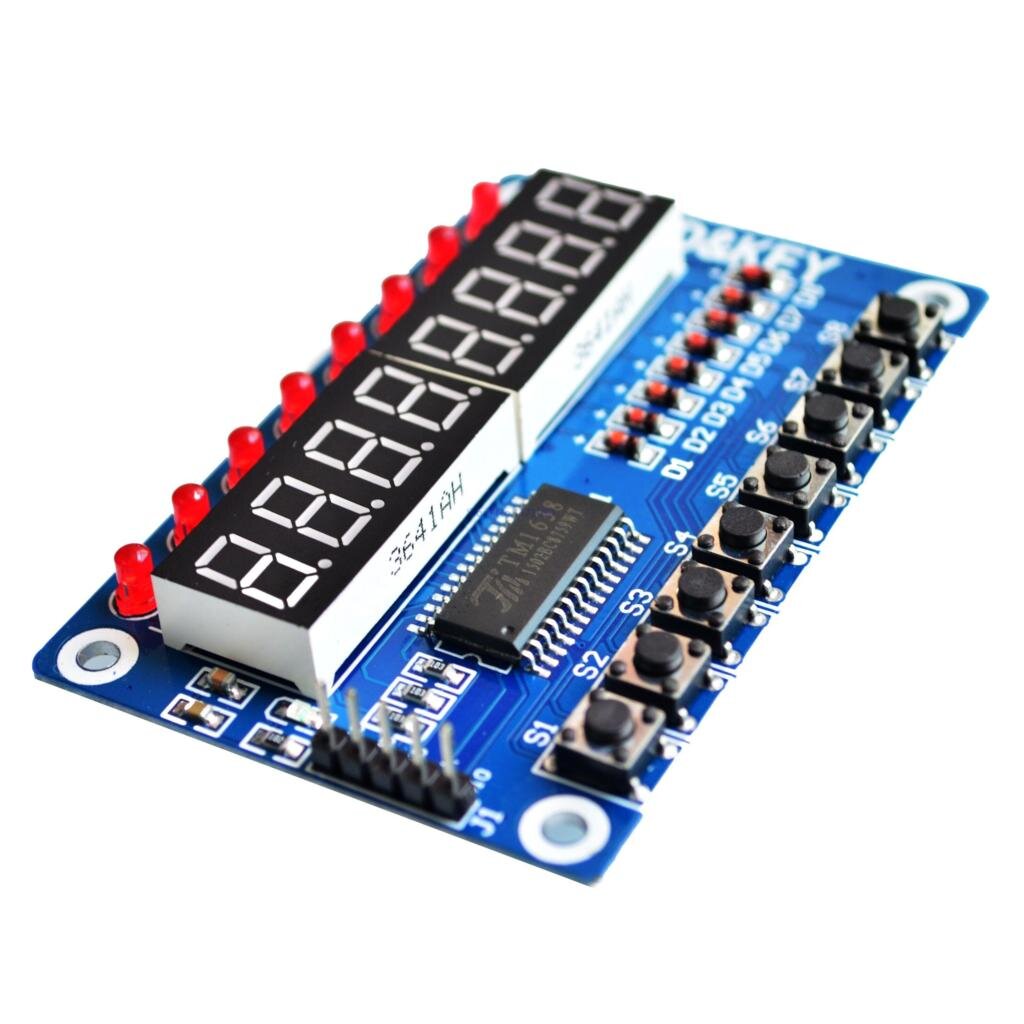 8-Bit Digital LED Tube 8-Bit TM1638 Module