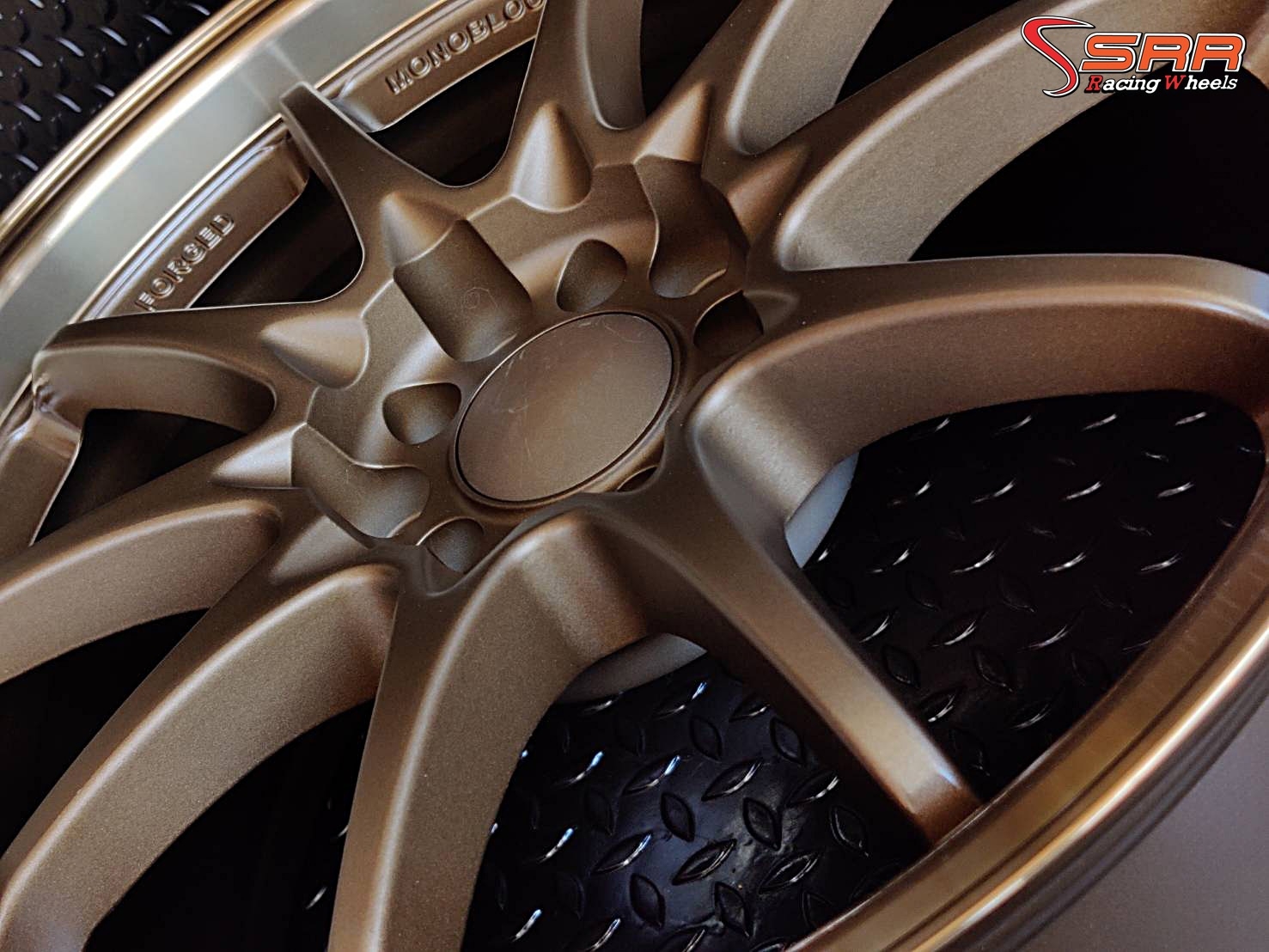 HOF : HF918S1 (CE28) 17X8.5 10X100-114.3 35 BRONZE (น้ำตาล)