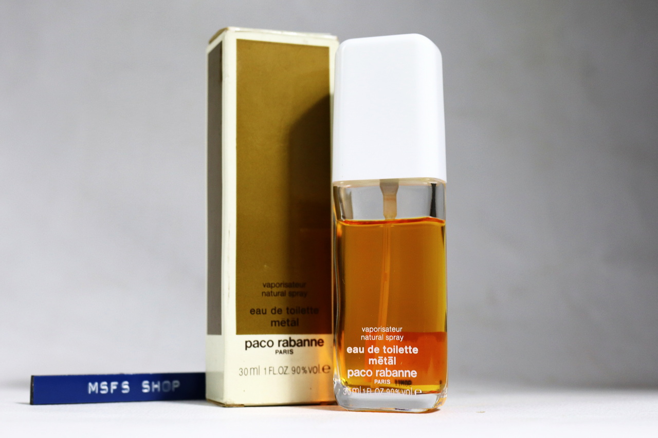 [Vintage] Paco Rabanne Metal EDT 30ml Spray แบบสเปรย์ - น้ำหอม Vintage