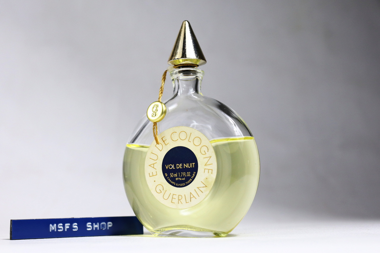 [Vintage] Guerlain Vol De Nuit Eau De Cologne 50ml รุ่นขวด Montre Splash แบบแต้ม - น้ำหอม Vintage