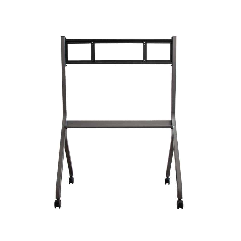 Hoshi Trolley Stand ST-A01 | ขาตั้งจอ Interactive แบบล้อเลื่อน รองรับ 65″ – 86″ แข็งแรง เคลื่อนย้ายสะดวก