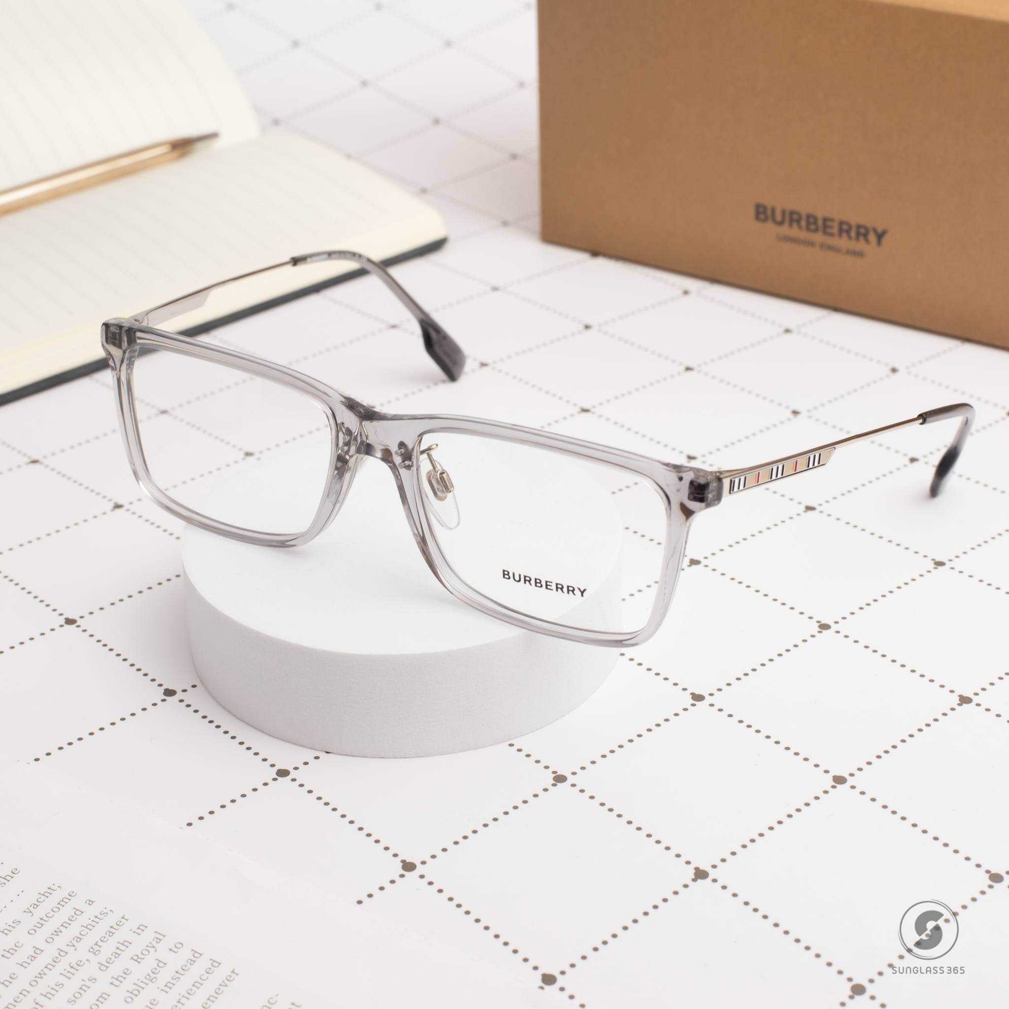 BURBERRY Harrington BE2339F 3028 Grey