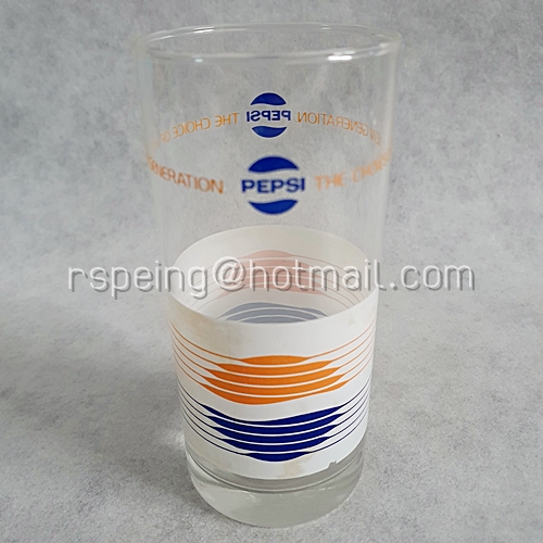 แก้วน้ำทรงสูง Pepsi The Choice of A New Generation