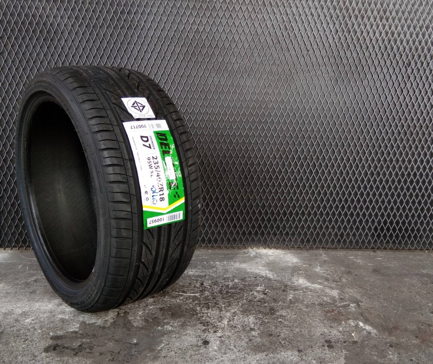 #แนะนำยางใหม่ #DELINTE D7 235/40R18 เส้นละ 2500 ปกติ 4500 ปี19
