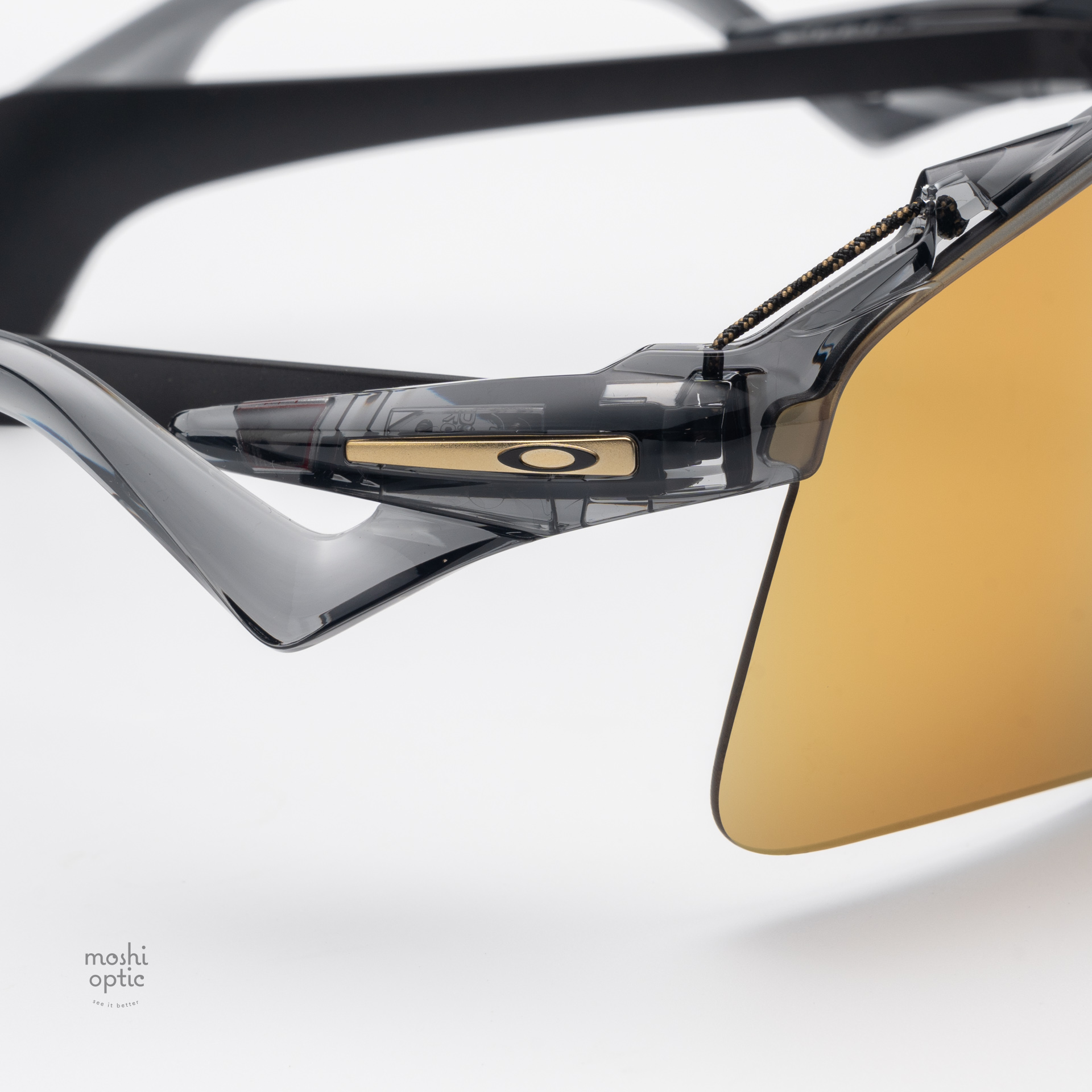 OAKLEY STUNT WING OO9519-02 Grey Smoke Prizm 24K