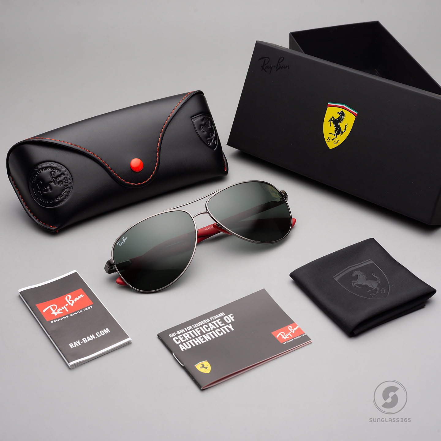 Ray-Ban RB8313M F00171 Ferrari Collection ฺGunmetal