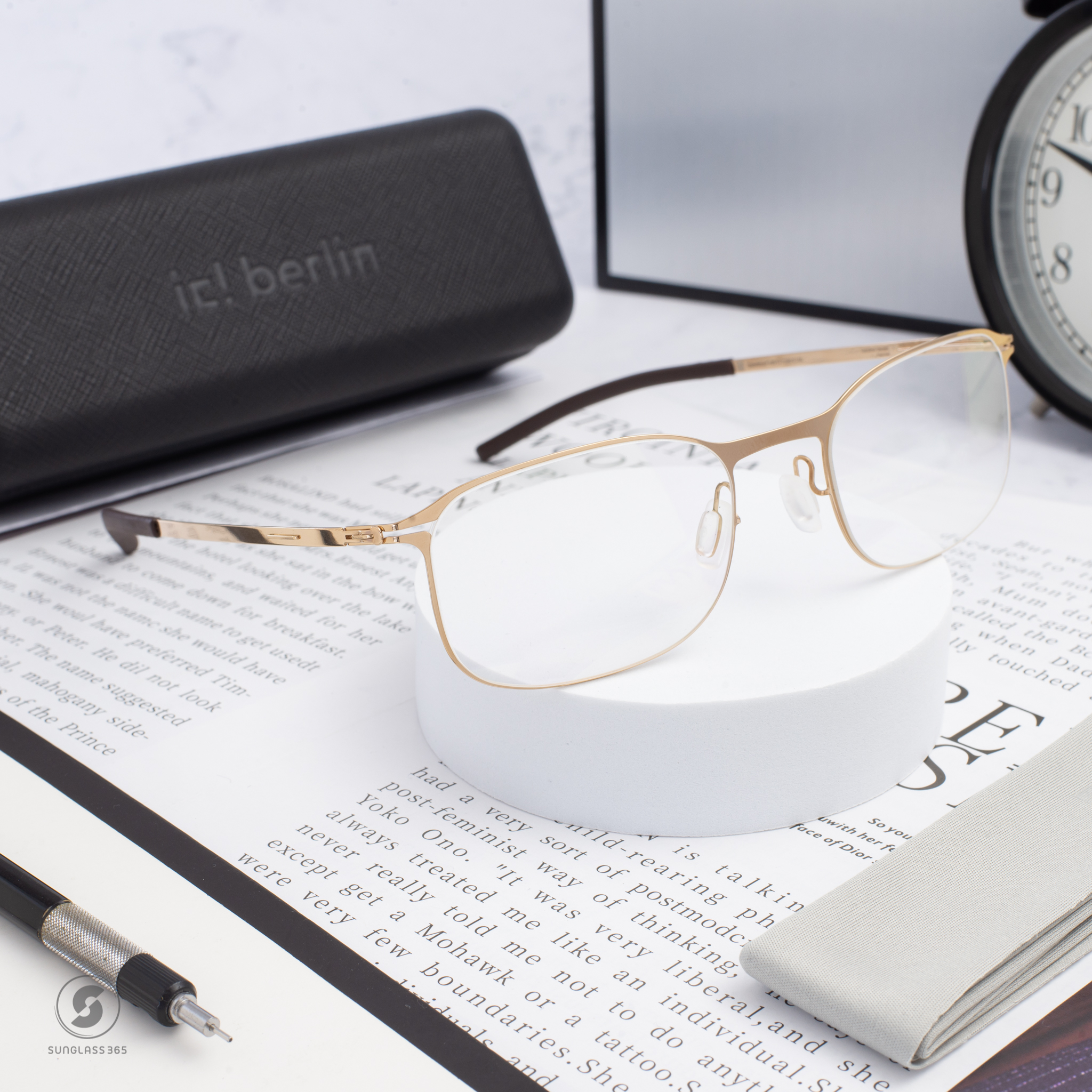 กรอบแว่น IC BERLIN Sandeul Baram Rose Gold