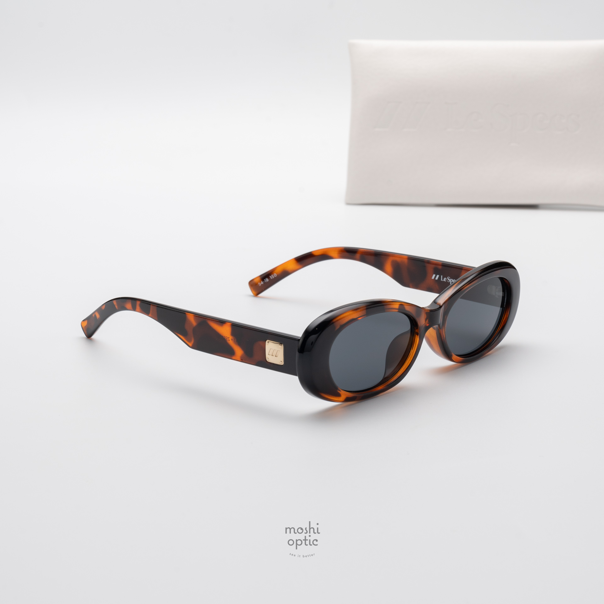 แว่นกันแดด Le Specs LWF2552267 HEY YA! Tort Black