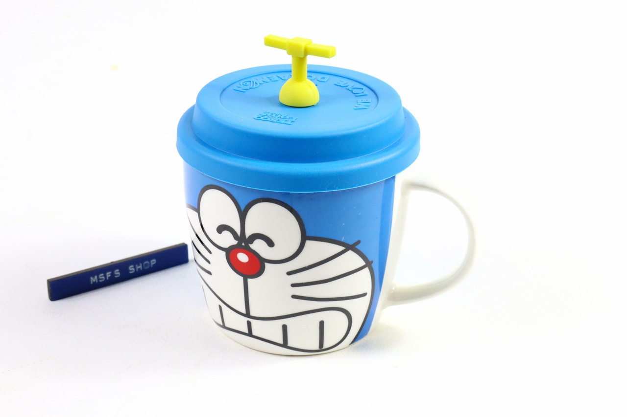 แก้วกาแฟ Doraemon มีฝาปิด