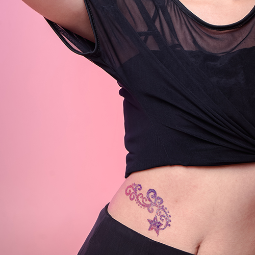 ชุดเพ้นท์กลิตเตอร์แทททู เพ้นท์หน้า เพ้นท์ตัว glitter tattoo FA501