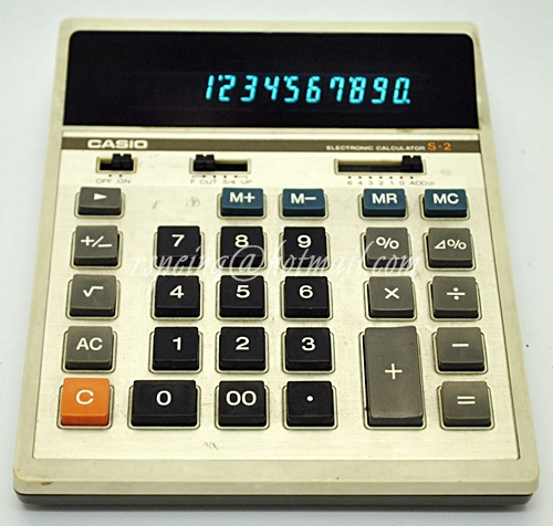 เครื่องคิดเลข CASIO รุ่น S-2