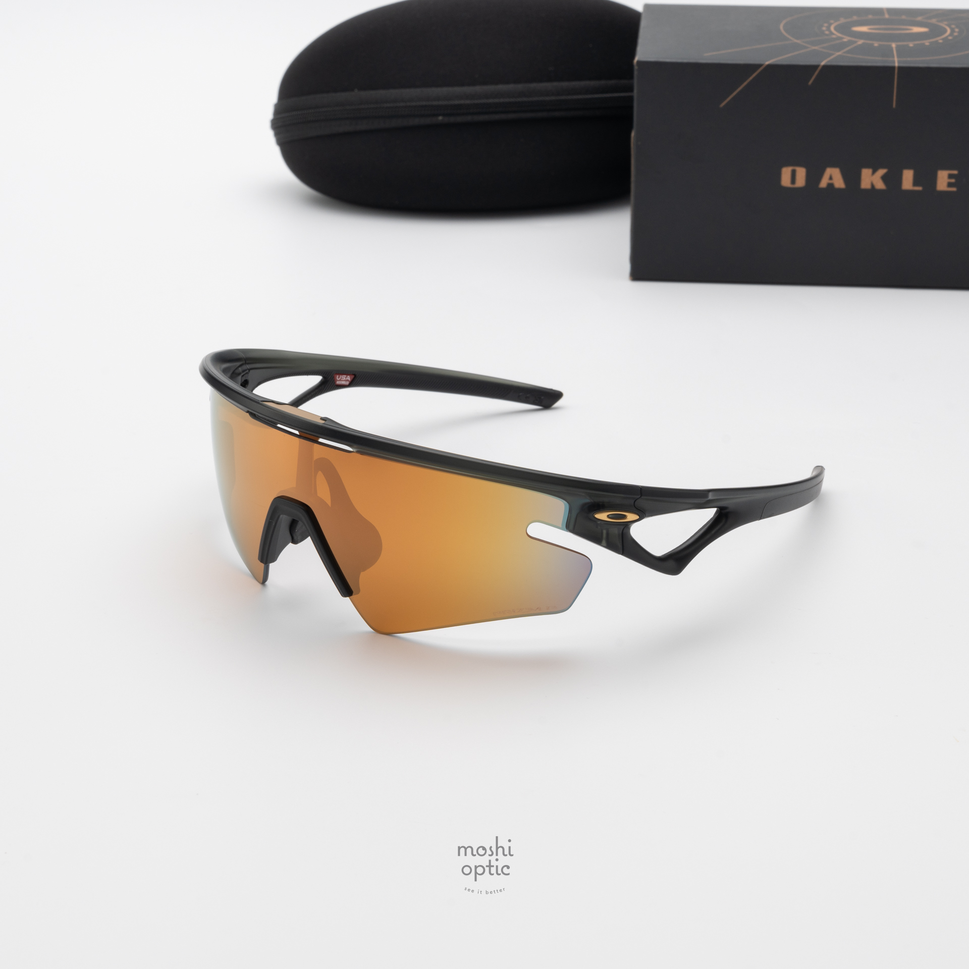 OAKLEY Sphaera Slash OO9499-05 Matte Olive Ink Prizm 24K Polarized