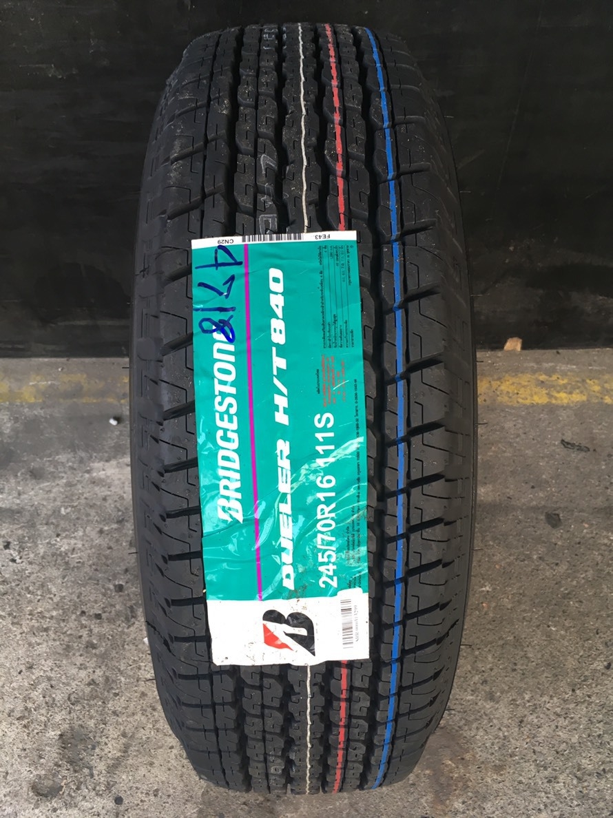 BRIDGESTONE 245/70R16 DUELER H/T840 มาใหม่ ราคาพิเศษ