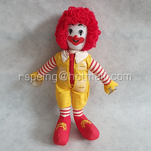 ตุ๊กตาผ้า โรนัลด์ แมคโดนัลด์ Ronald McDonald