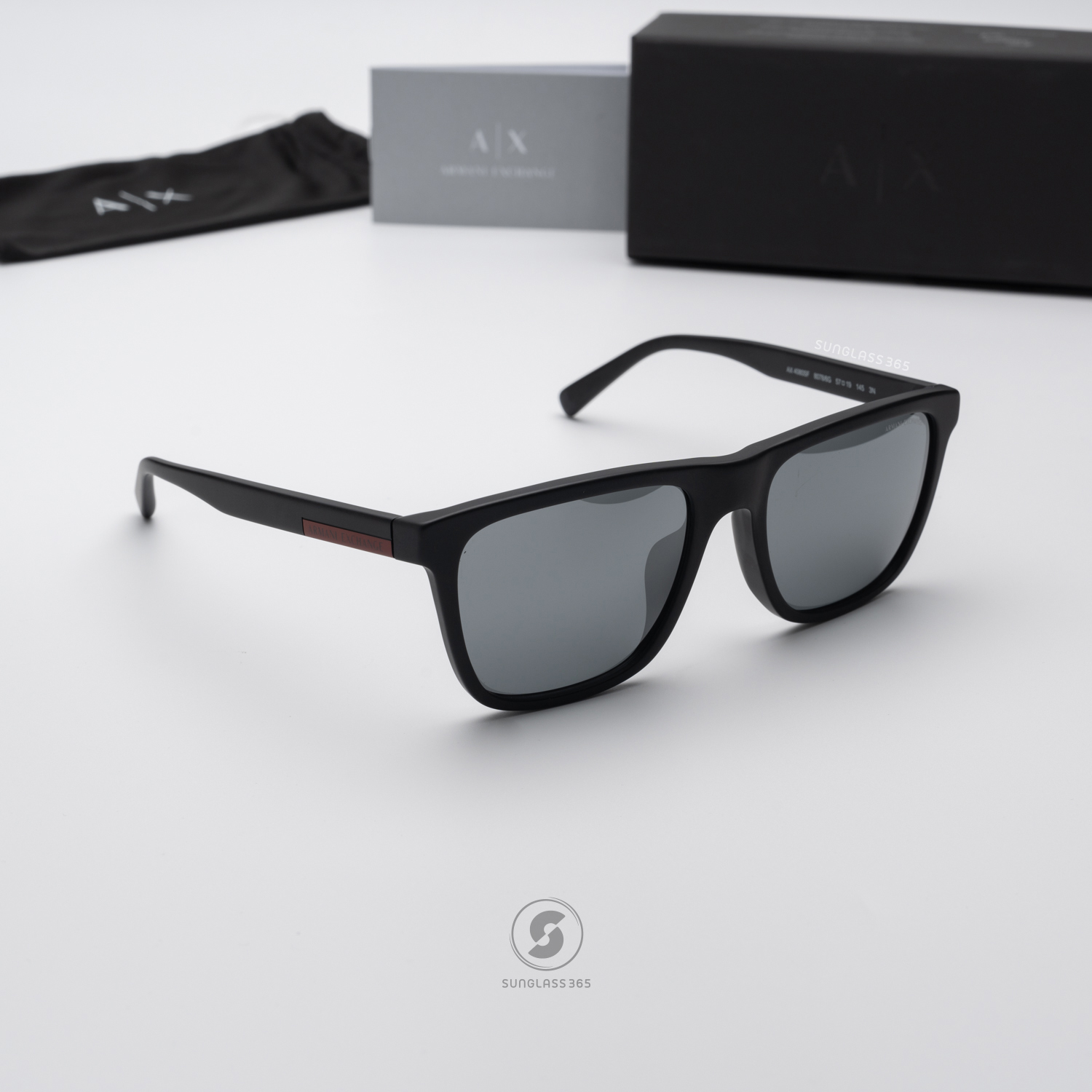 แว่นกันแดด Armani Exchange AX4080SF 80786G