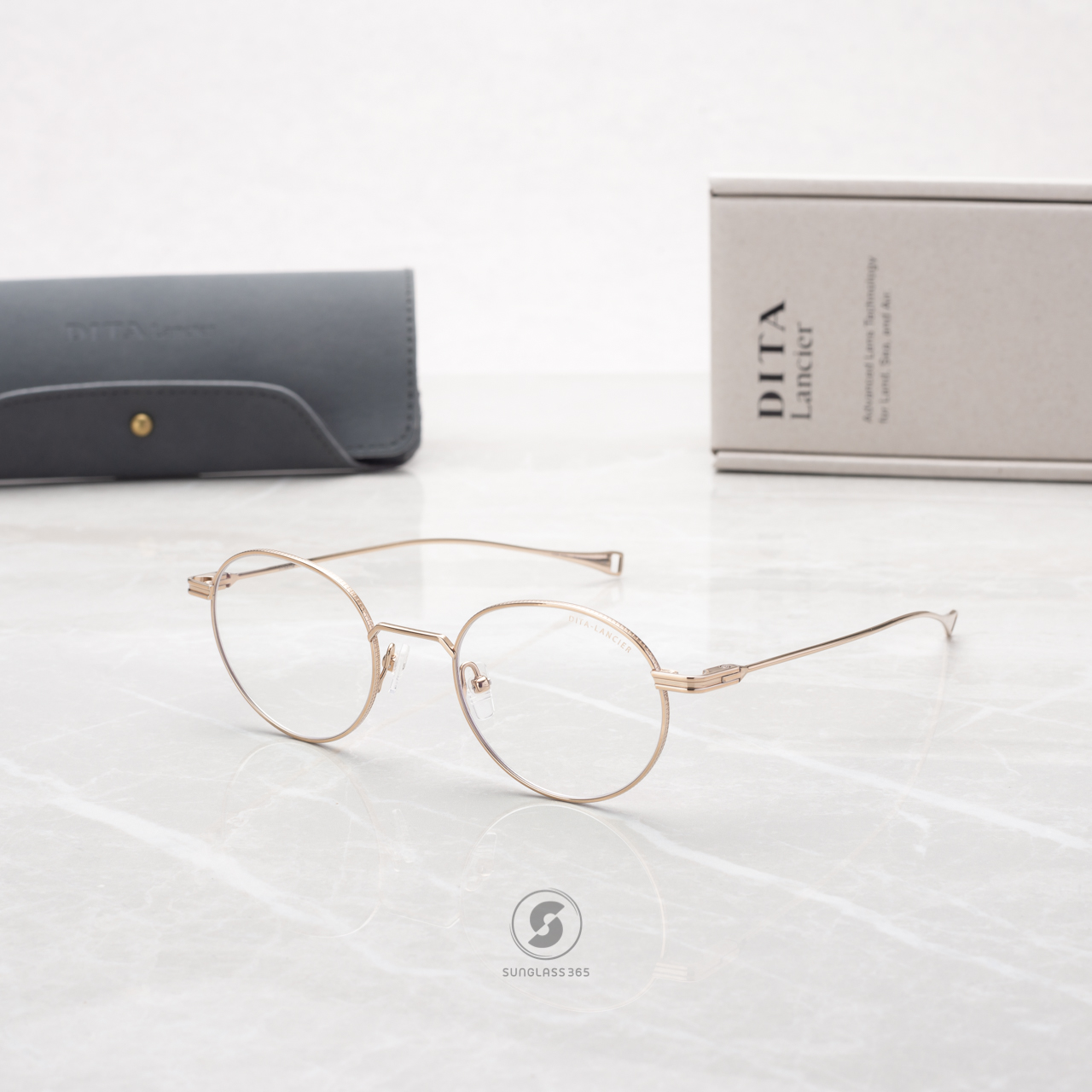 แว่นสายตา DITA LANCIER DLX113 A 01 with Blue Control Lens