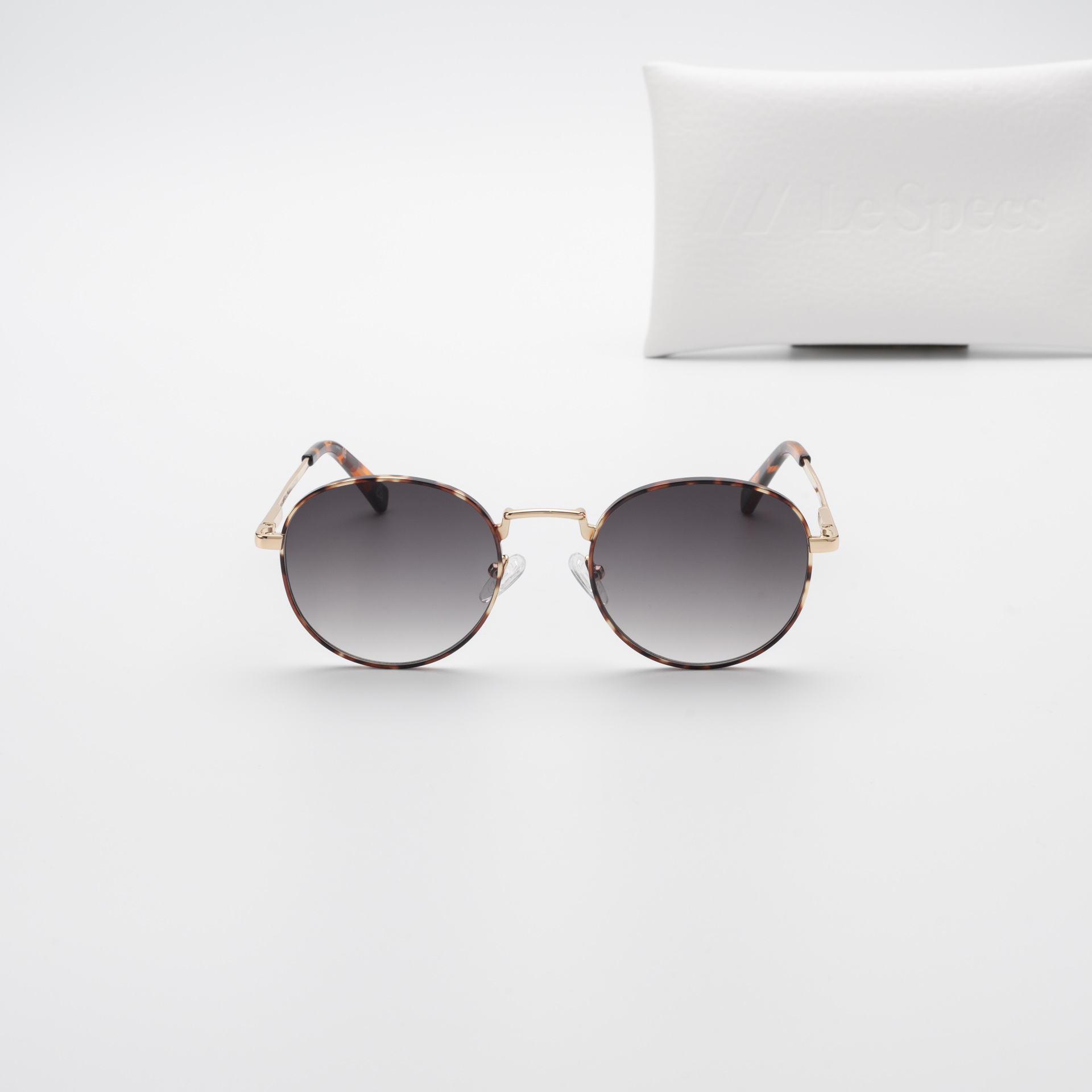 แว่นกันแดด Le Specs LSP2552166 LOST LEGACY Gold Tort Grey Gradient