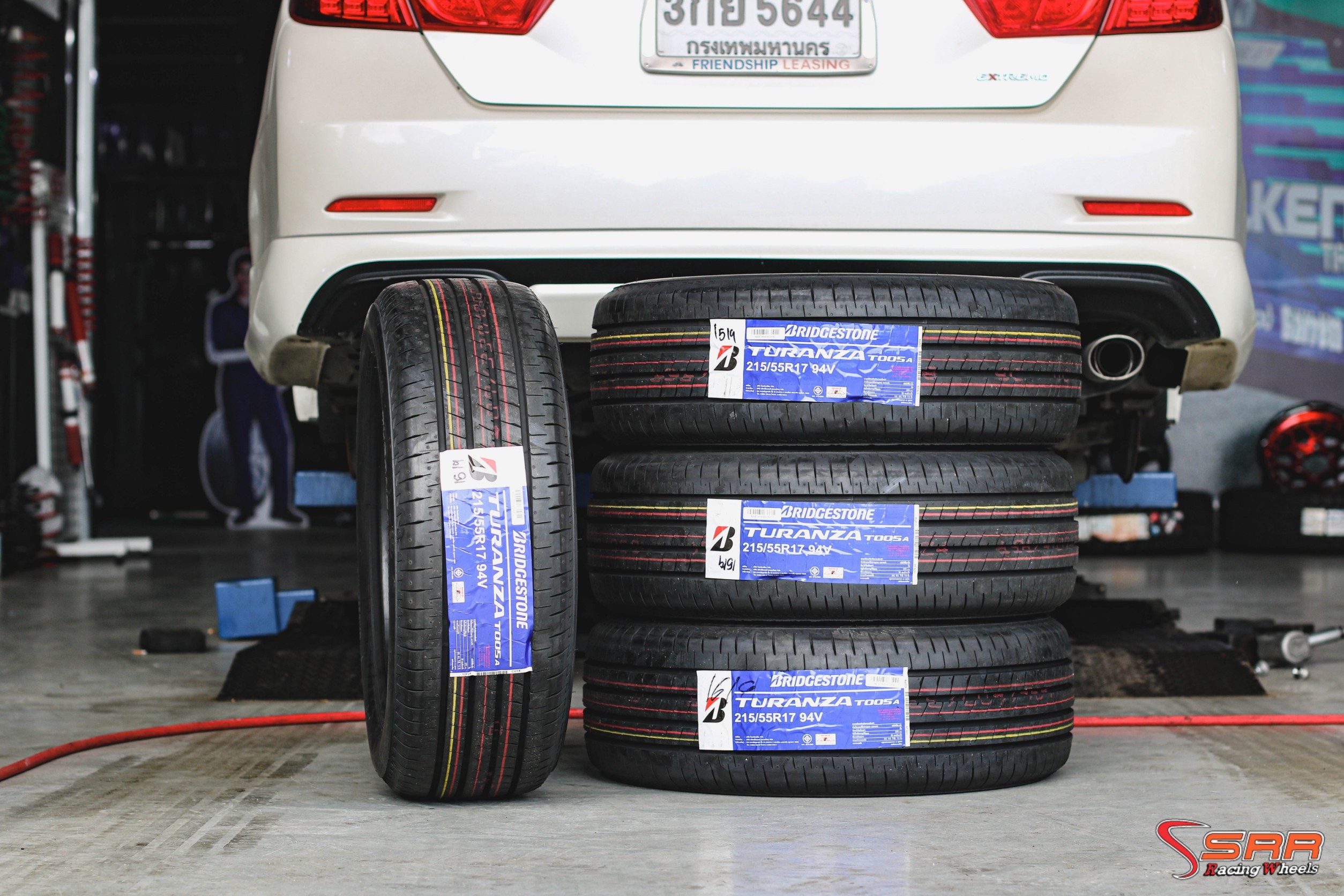 BRIDGESTONE T005A 215/55R17 ปี19