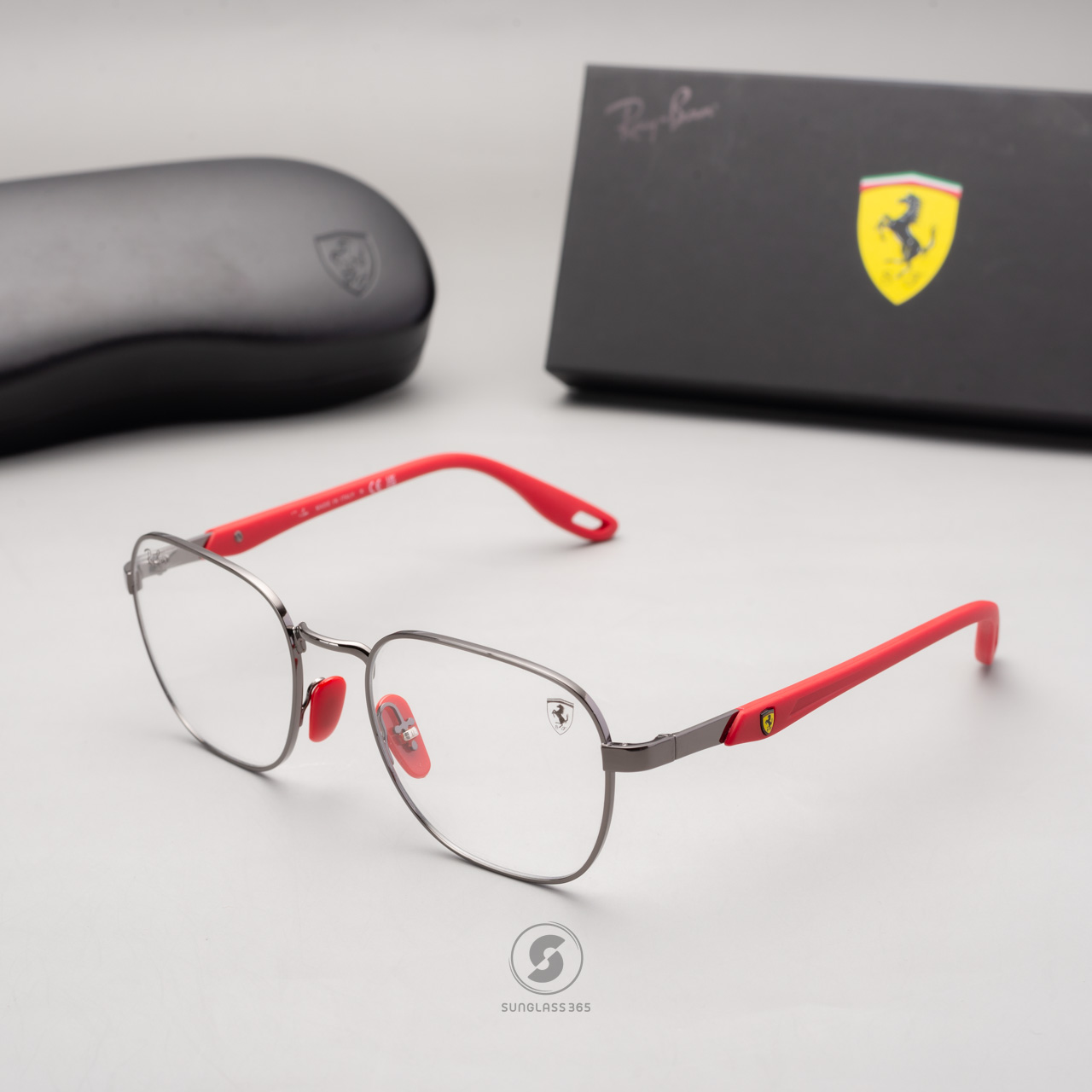 Ray-Ban Ferrari Collection RX6484M F001 Gunmetal