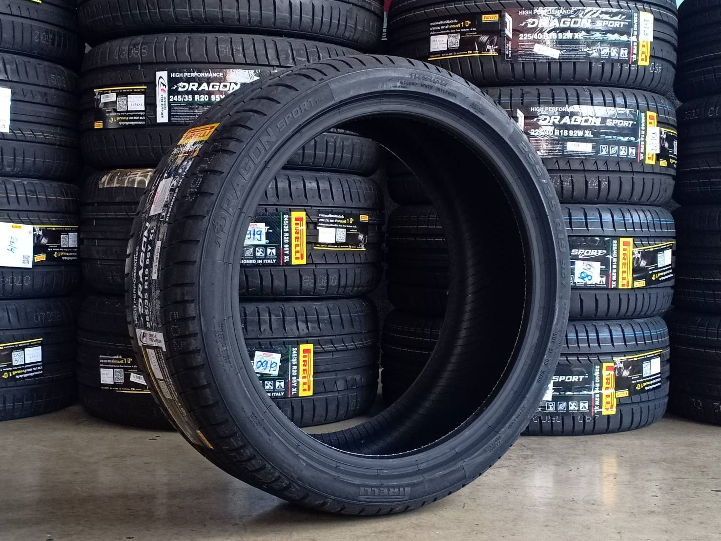 PIRELLI DRAGON SPORT 255/35R19 96Y (ปี19)
