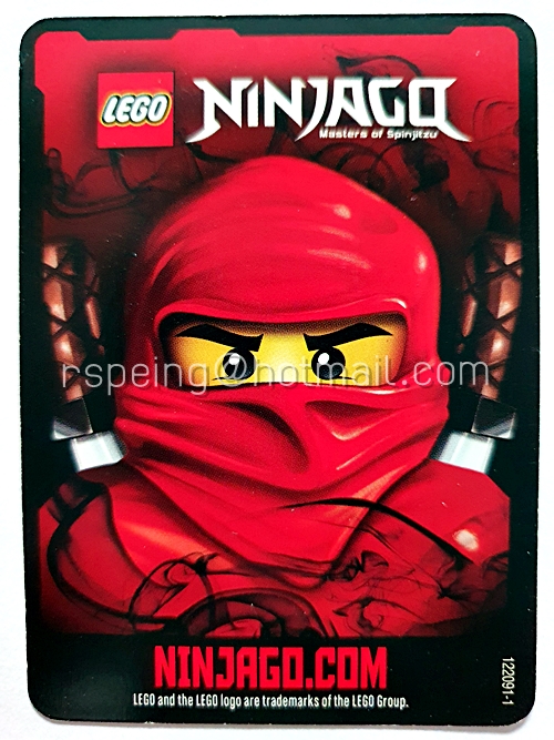 LEGO NinjaGo Card 2011 : Deflection (65/81)