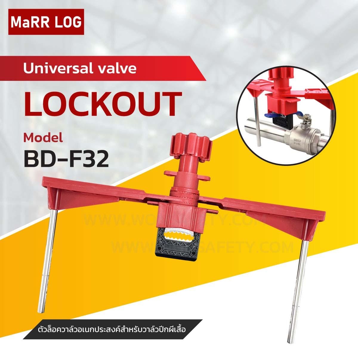 Ball Valve Lockout BD-F32