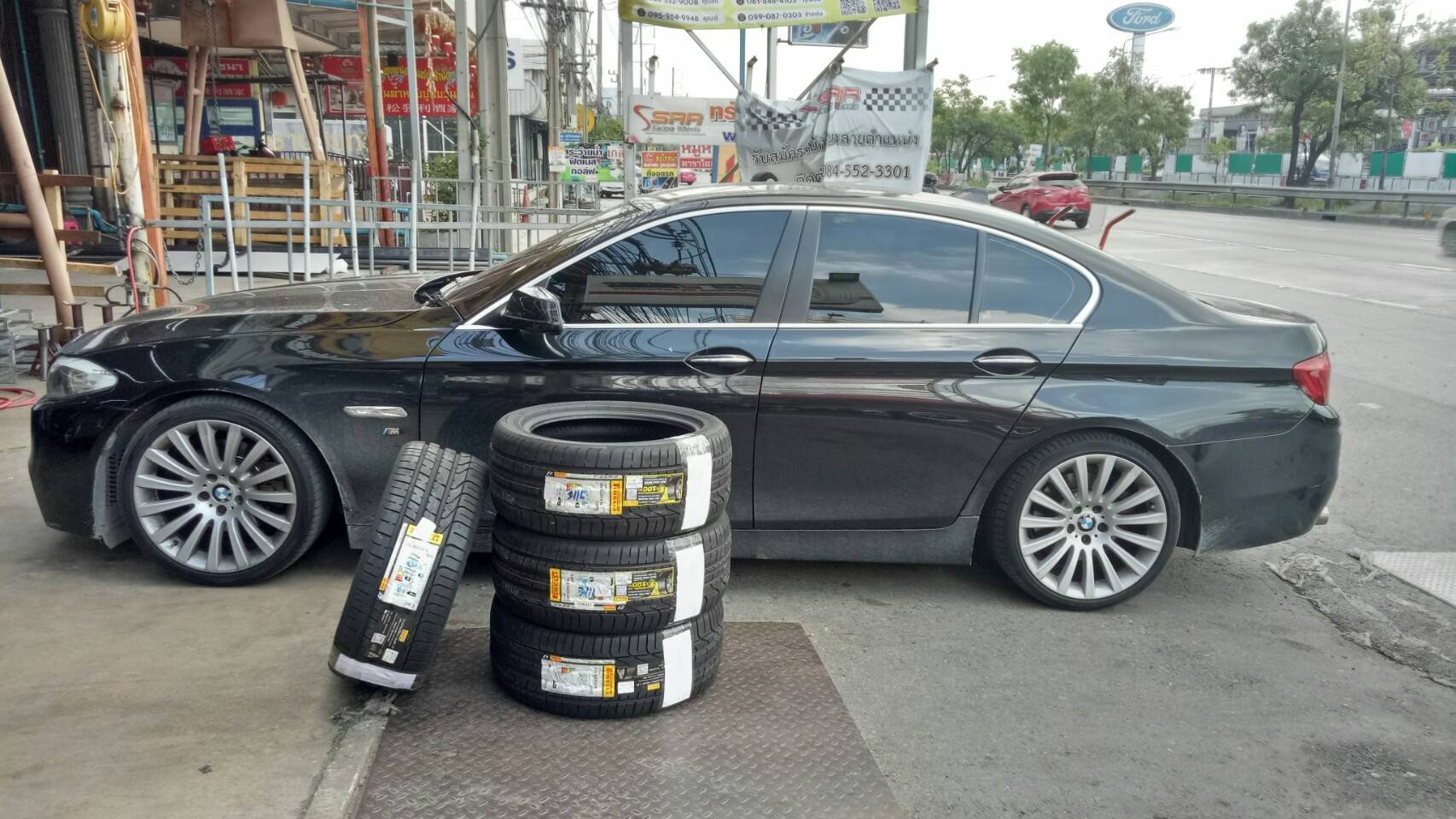 ยางใหม่ PIRELLI PZERO 245-45-18 ปี16 เส้น 6800 ปกติ 11500
