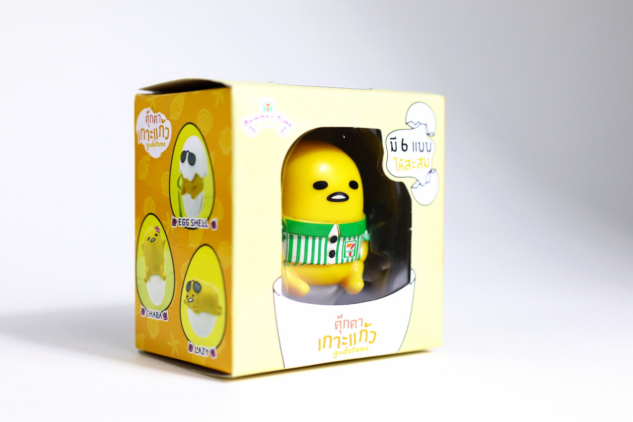 Gudetama ตุ๊กตาเกาะแก้ว 7-11 Limited ปี 2560