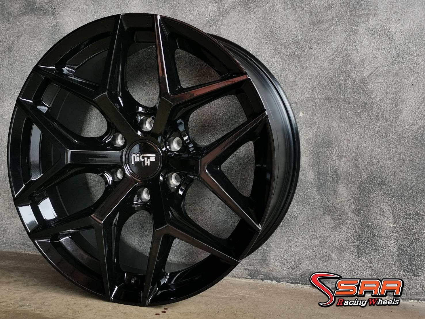 NICHE-VICE 20X9 6X139.7 30 GLOSS BLACK (ดำเงา)
