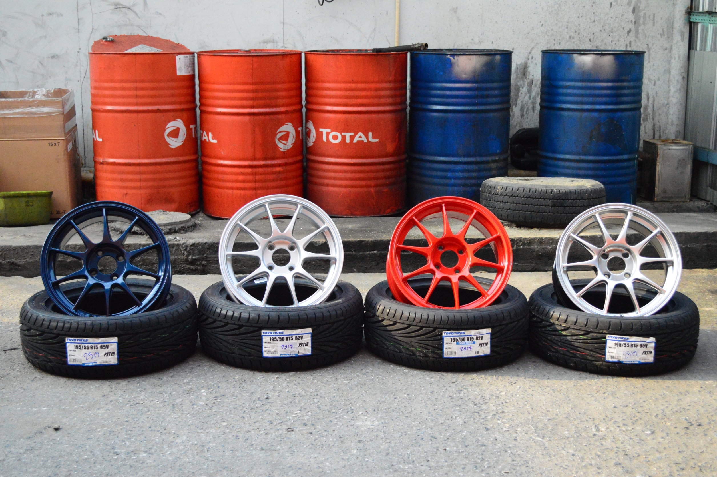 ล้อใหม่ WEDS TC015N