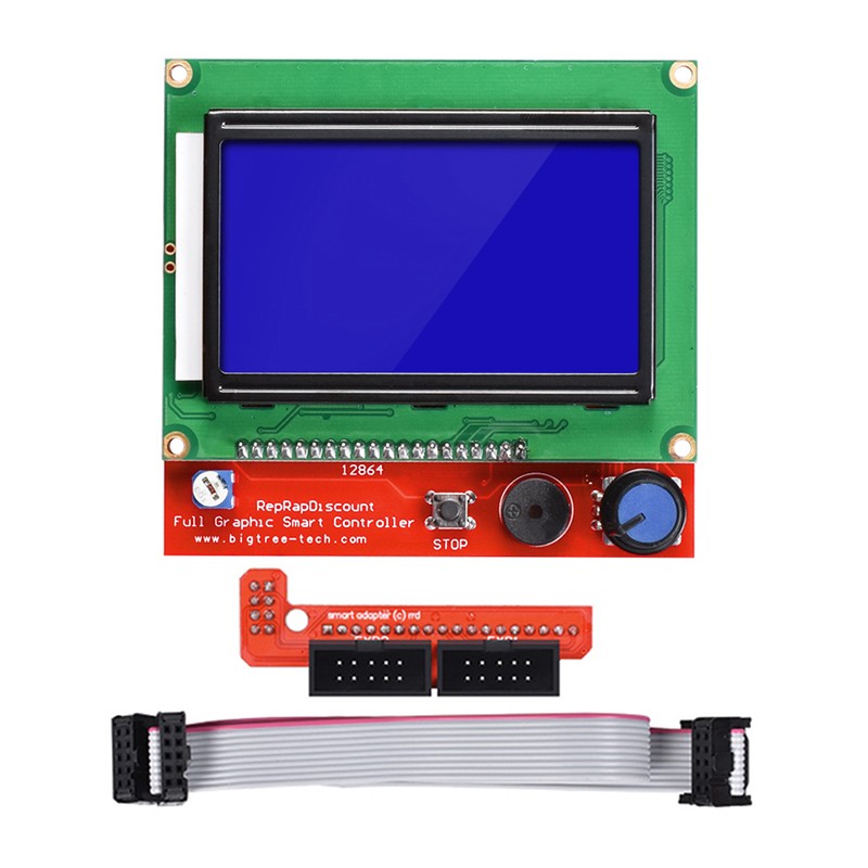 BIGTREETECH 3D Printer Parts LCD 12864 LCD Control Panel 12864lcd display for 3D Printer Smart Controller RAMPS1.4