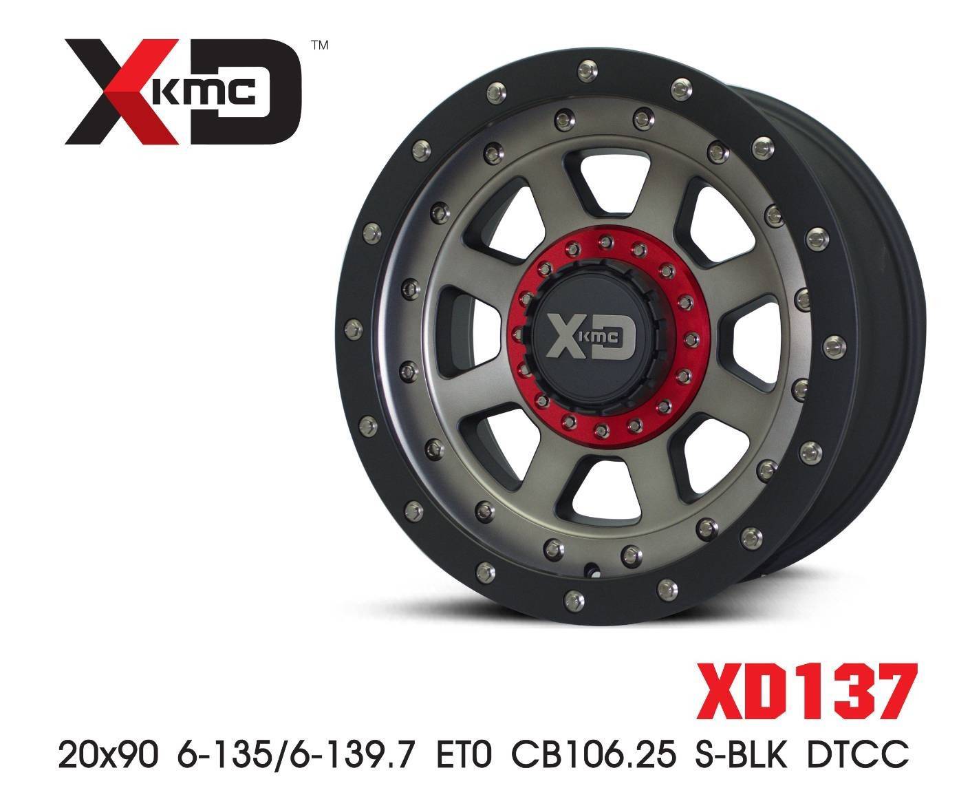 ล้อแท้ #KMC #XD137 ขอบ20 ราคาถูก