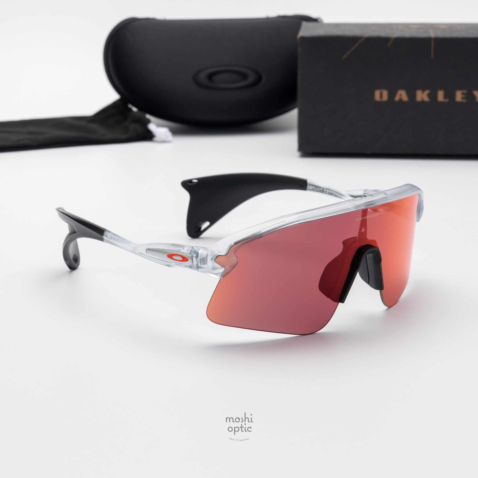 OAKLEY STUNT DEVIL OO9517-10 Matte Clear Prizm Field