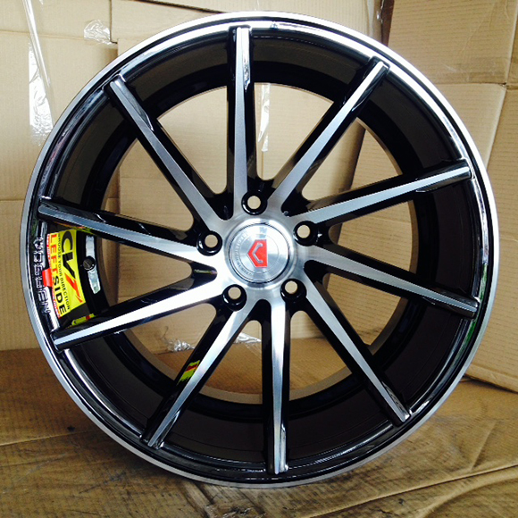 #แนะนำล้อแฟชั่น #คุณภาพจากโรงงาน #ราคาสุดคุ้ม VOSSEN CVT 18x8-9 +42/+40 5x114.3 Black Chrome Machine Face