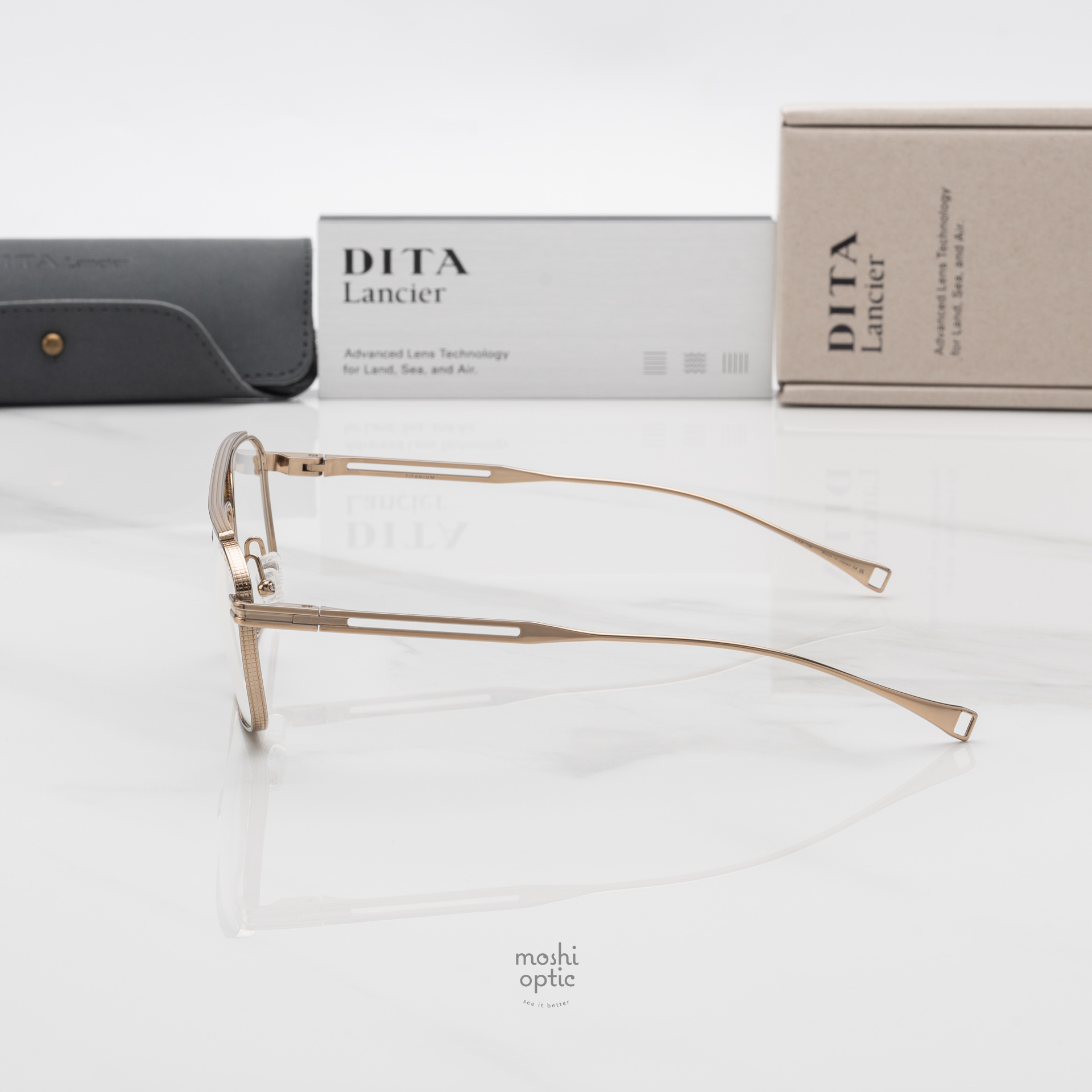 แว่นสายตา DITA LANCIER DLX134 A 01 with Blue Control Lens