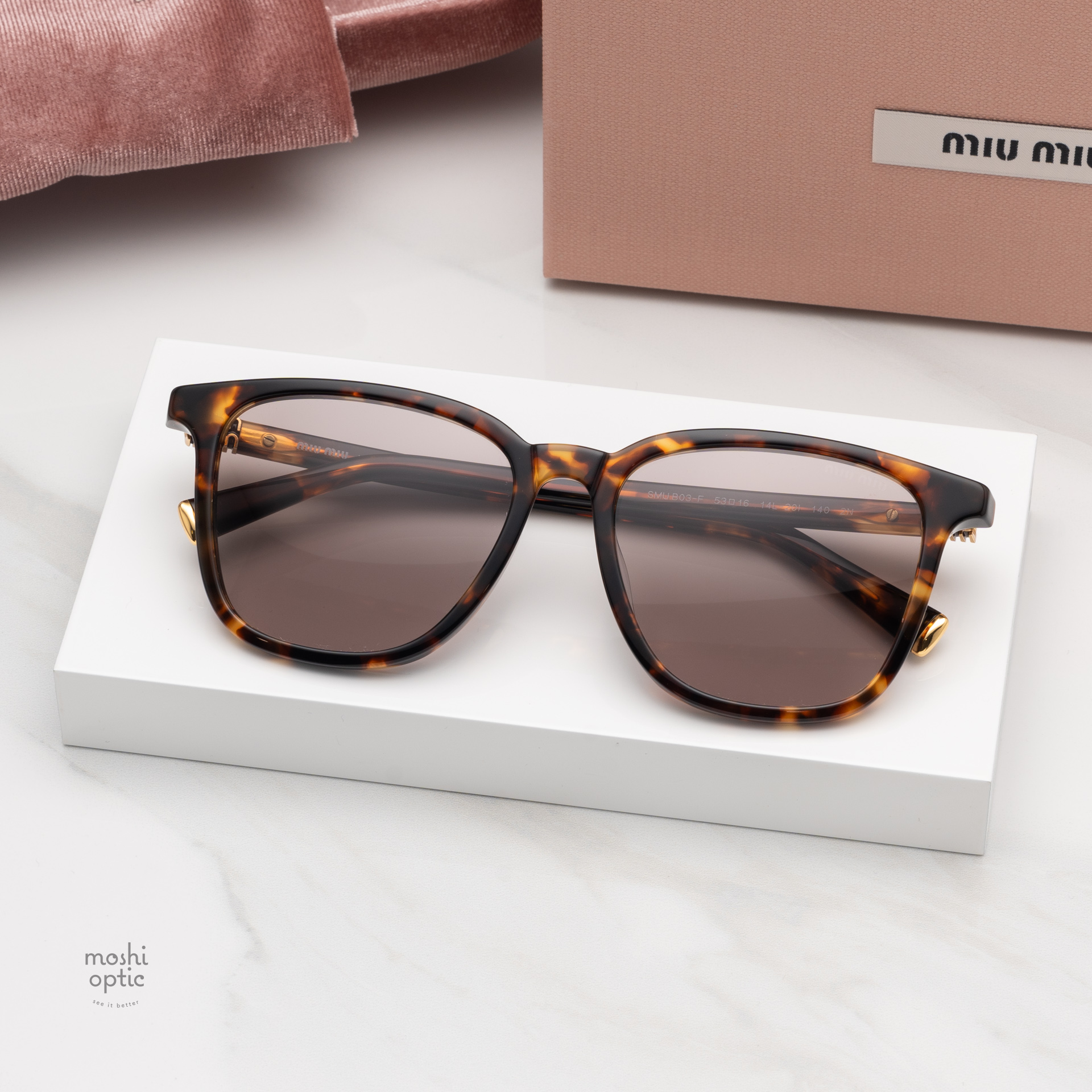 แว่นกันแดด Miu Miu MUB03SF 14L20I