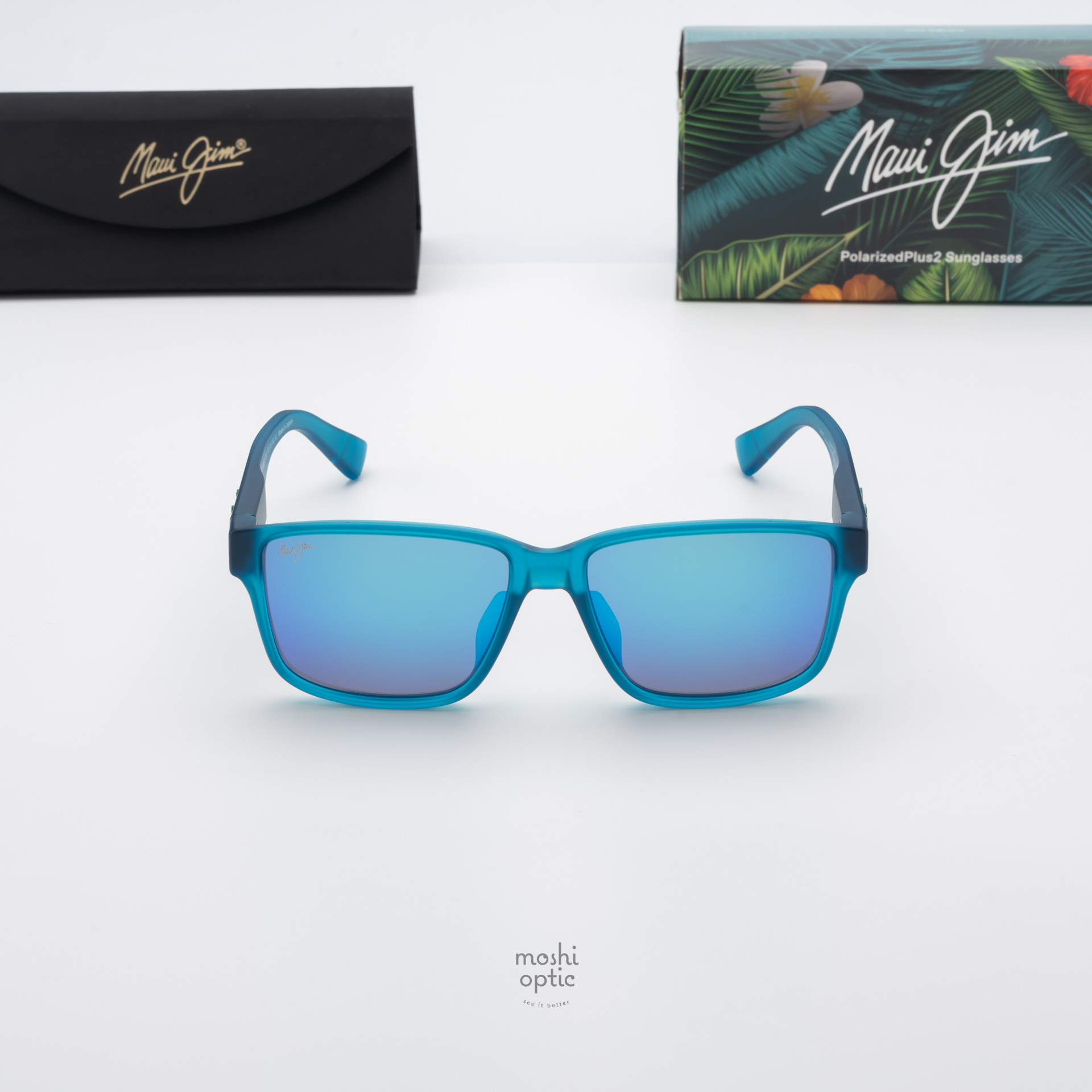 แว่นกันแดด Maui Jim KUNAIHI MJ688SA 003 Blue Hawaii