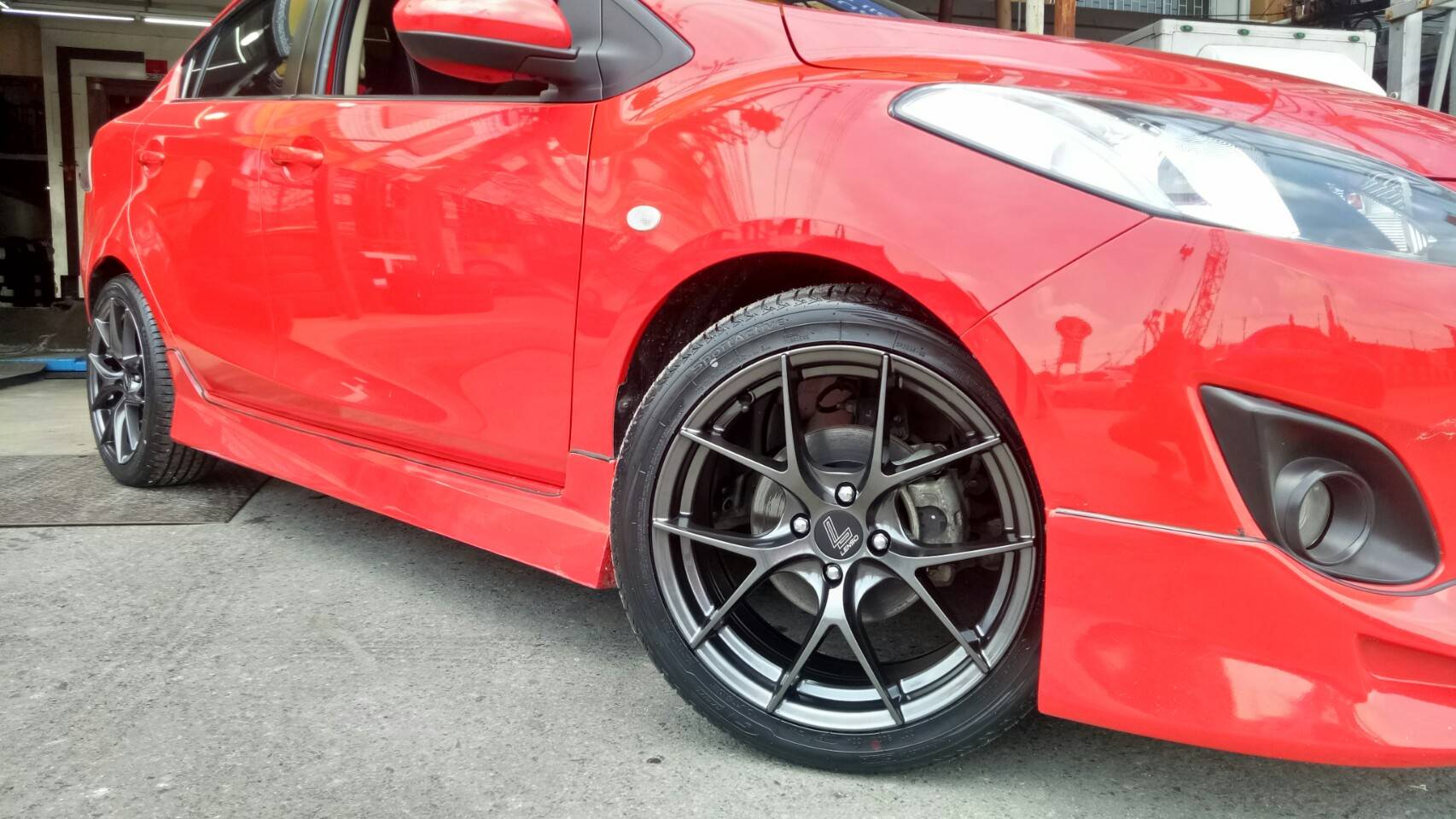 ล้อแท้ LENSO JAGER DYNA BBS ตัวใหม่ล่าสุด ใส่เก๋ง