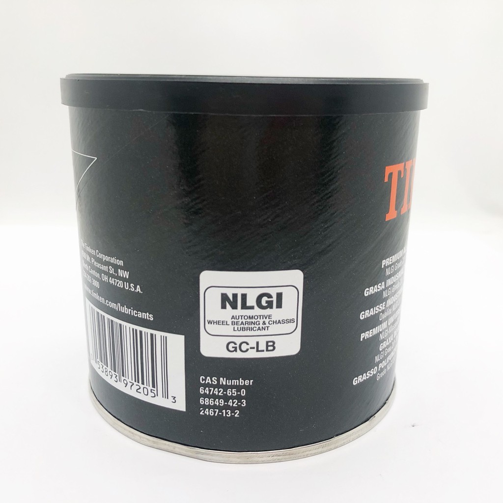จาระบี TIMKEN LC-2 ขนาด 454 กรัม Made in USA จารบี TIMKEN LC-2 GR217 เกรดเบอร์ 2 คุณภาพเยี่ยมทนความร้อน ขนาด 1 ปอนด์ USA