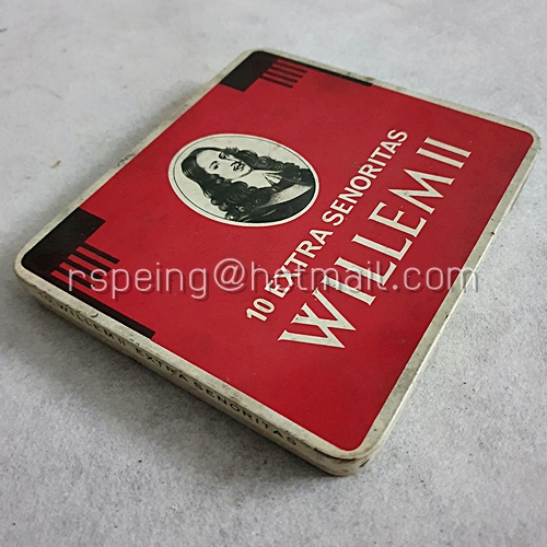 กล่องซิการ์ Willem II 10 Extra Senoritas