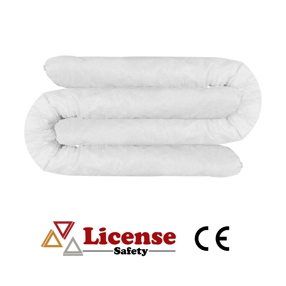 วัสดุดูดซับน้ำมัน แบบท่อน สีขาว Oil Only Absorbent Socks