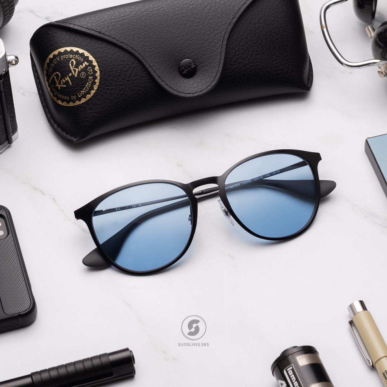 Ray-Ban Erika RB3539 002/Q2 Black Evolve