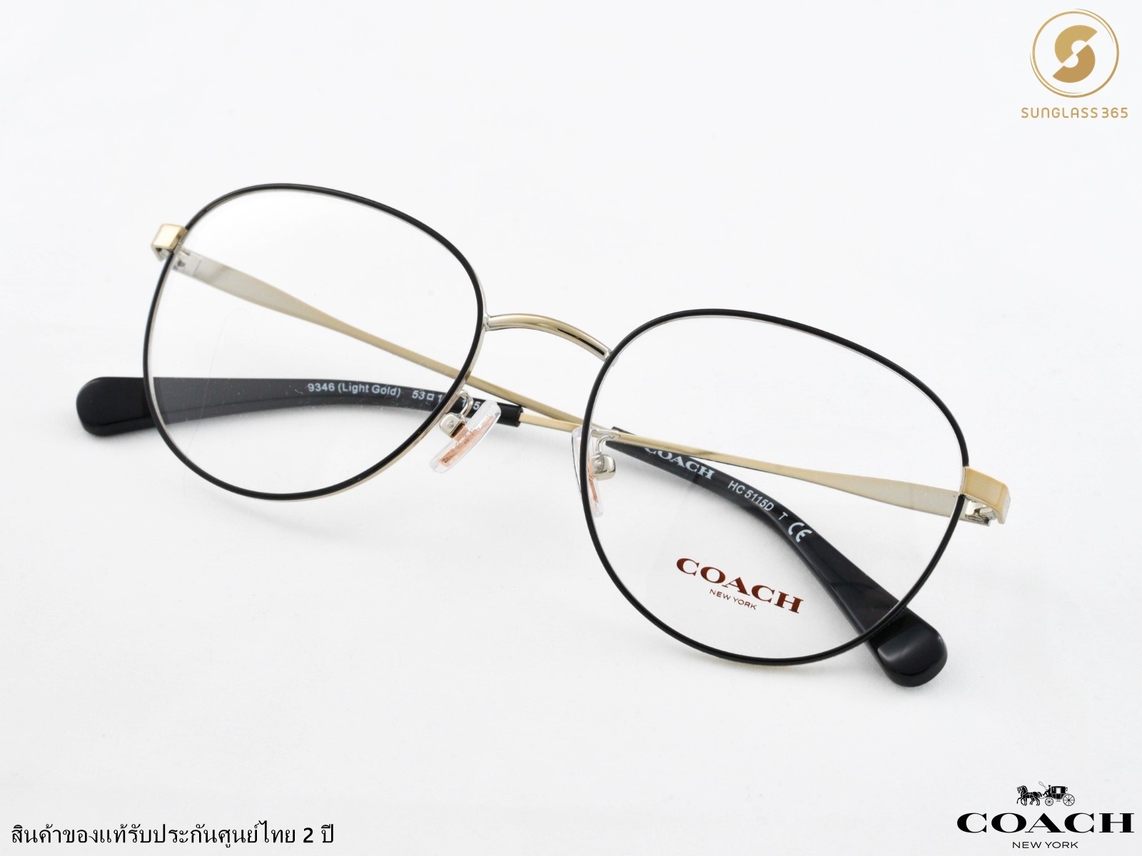 COACH HC5116D 9346 Black / Light Gold