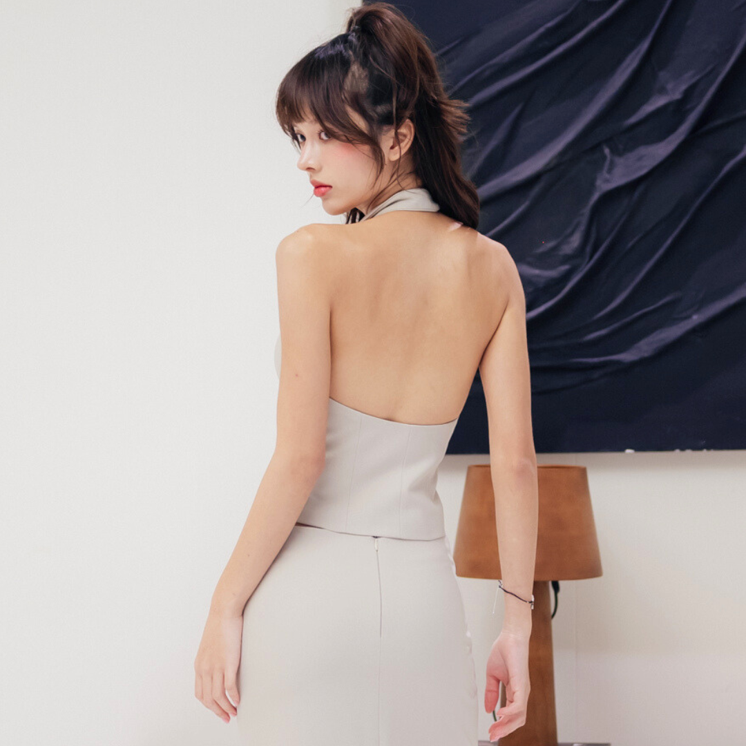 Lism S-054 Power Muse Halter เสื้อกล้ามคล้องคอ