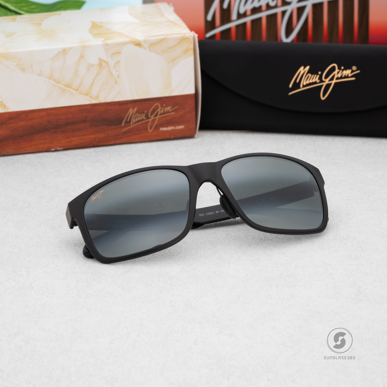 แว่นกันแดด Maui Jim RED SANDS MJ 432 2M Neutral Grey