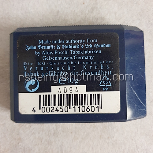 กล่องเปล่ายานัตถุ์ Radford Snuff Premium Mild