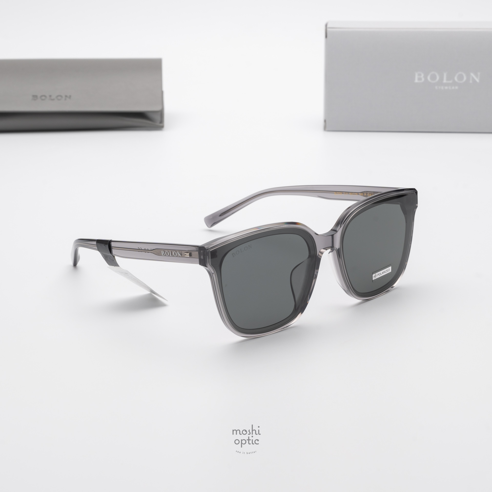 แว่นกันแดด BOLON รุ่น BL3185 Dalkey C11 Transparent Grey